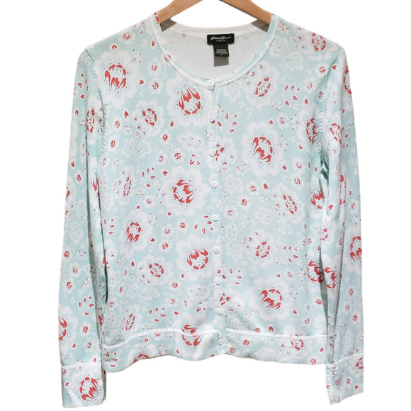 Eddie Bauer Sweaters - Cardigan Floral